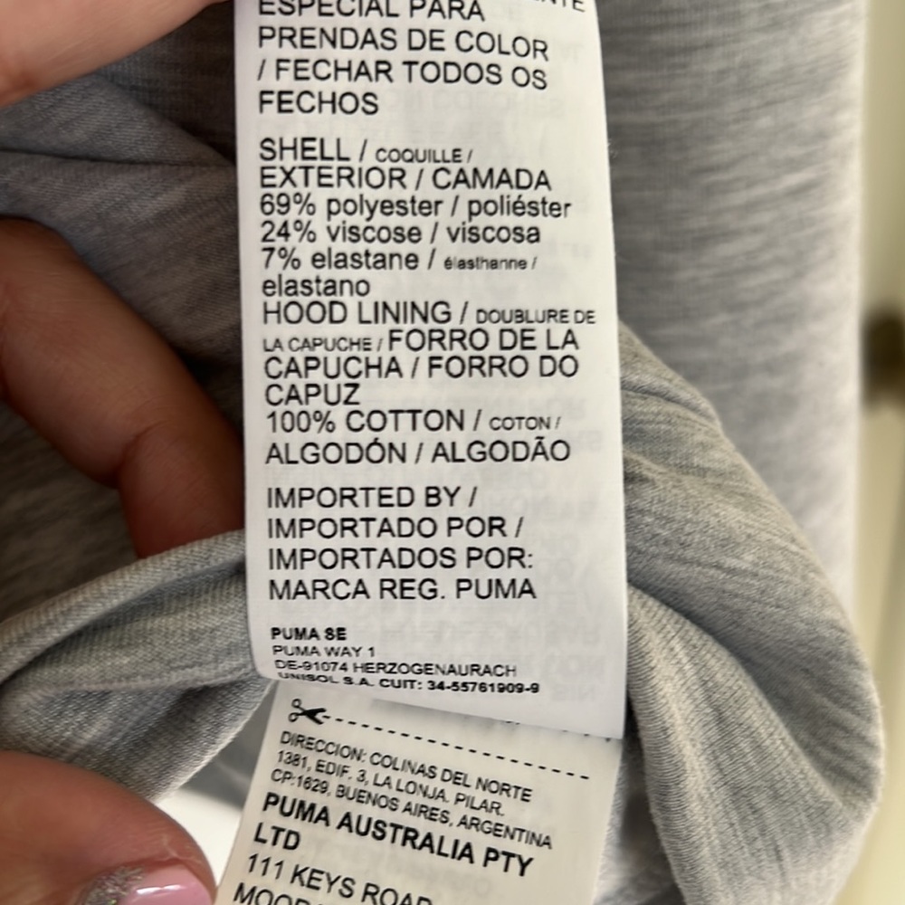 EUC Puma womens hoodie size large - Picture 5 of 6